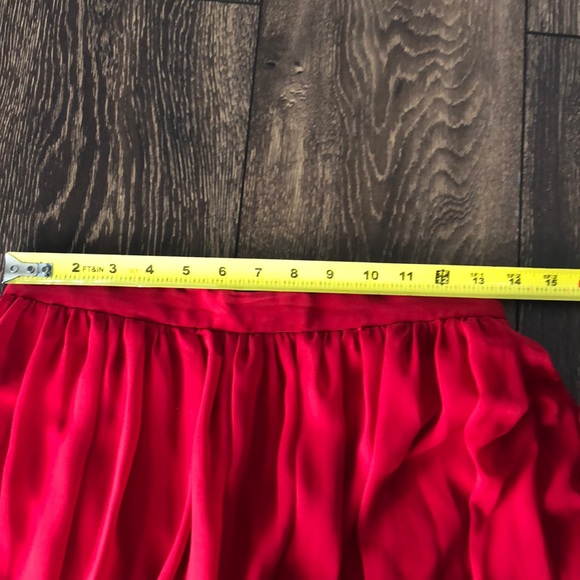 Red 2pc Formal Jeweled Halter Dress Size 7/8 - Picture 11 of 12
